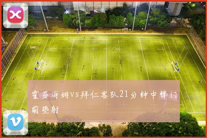 霍芬海姆vs拜仁客队21分钟中锋门前垫射