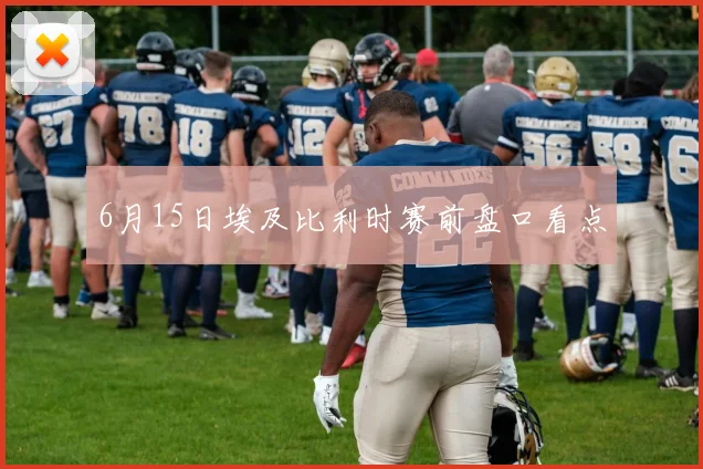 6月15日埃及比利时赛前盘口看点