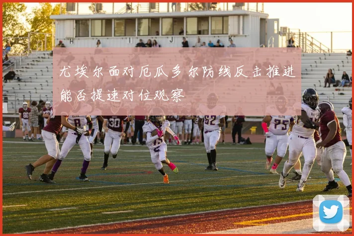 尤埃尔面对厄瓜多尔防线反击推进能否提速对位观察